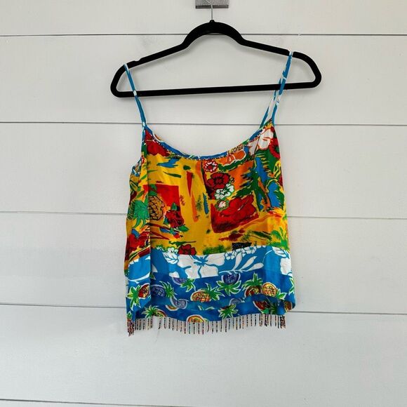 Surya Women’s Medium Beaded Tank Top Vintage - Picture 3 of 4